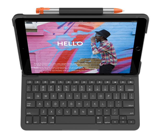 Logitech Slim Folio iPad 10.2" (7/8/9. gen) - 590799 - zdjęcie 2